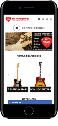 The Guitar Store-Mobile-1